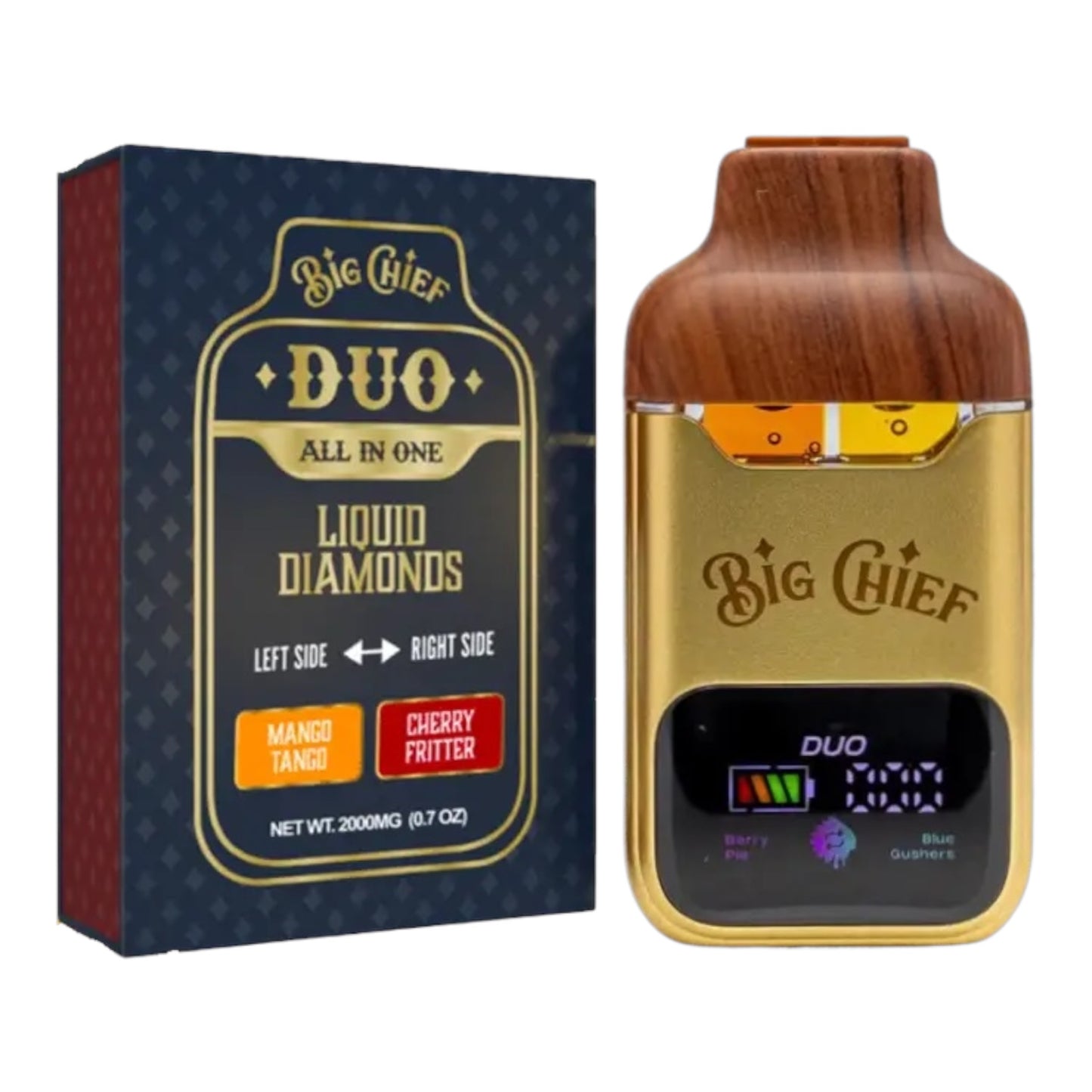 Big Chief 2g Duo – Doble sabor