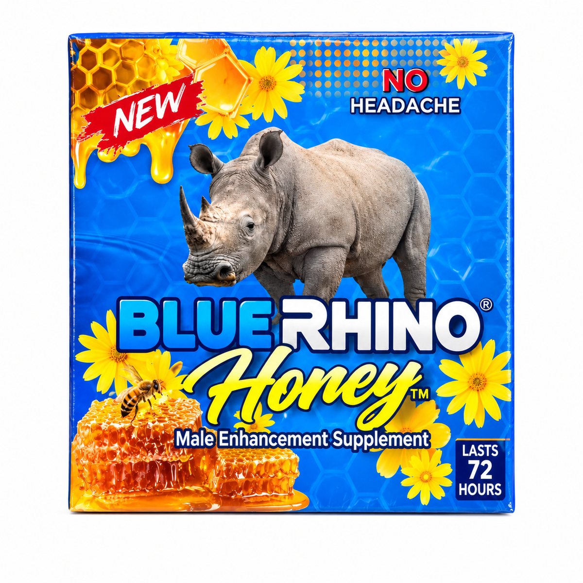 Blue Rhino Honey - Caja de 12 Piezas