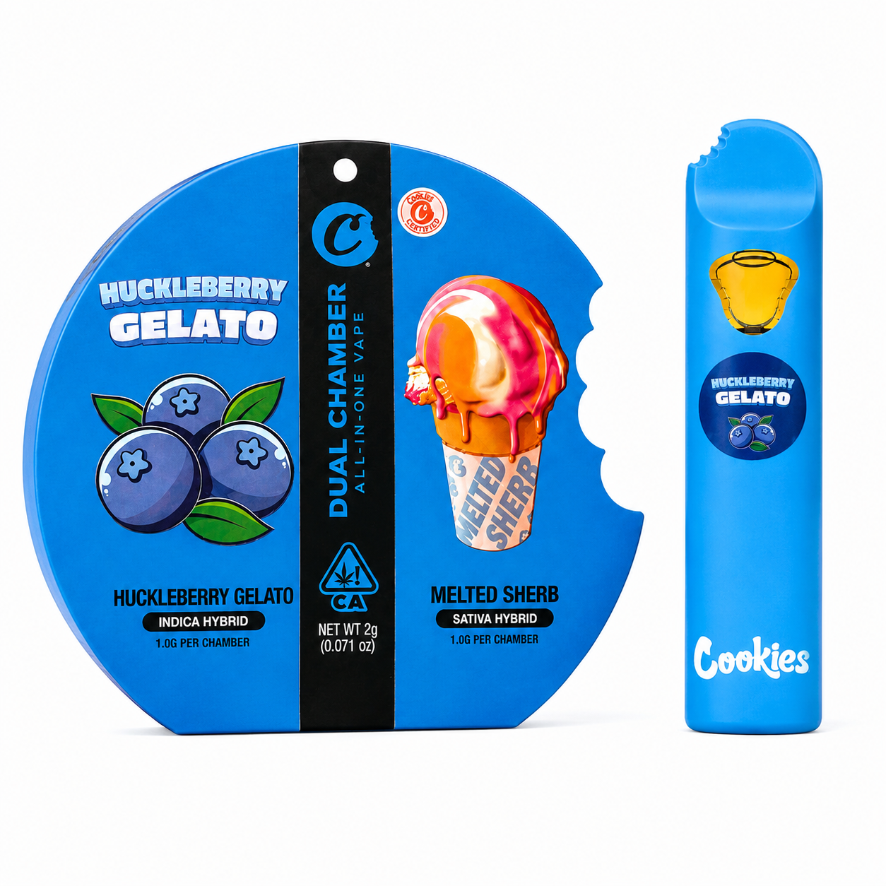 Cookies Dual Chamber 2g - Doble Sabor