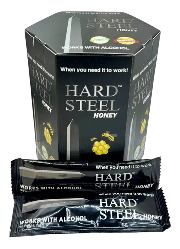 Miel Hard Steel Honey CAJA 24 SOBRES
