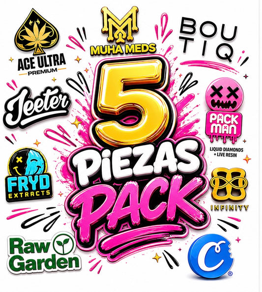 5 PZ PACK WAXINI CON SEGURO