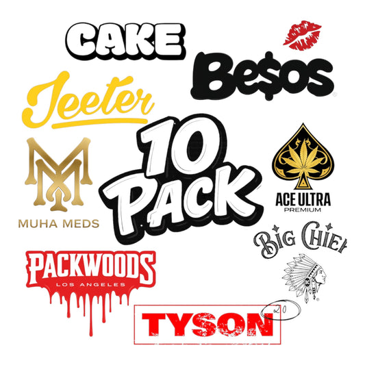 10 WAx pack - ¡Sabores y marcas al azar!