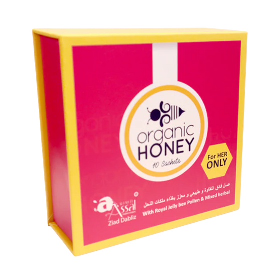 Miel Organic Honey MUJER CAJA 12 SOBRES